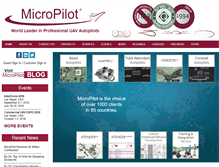 Tablet Screenshot of micropilot.com